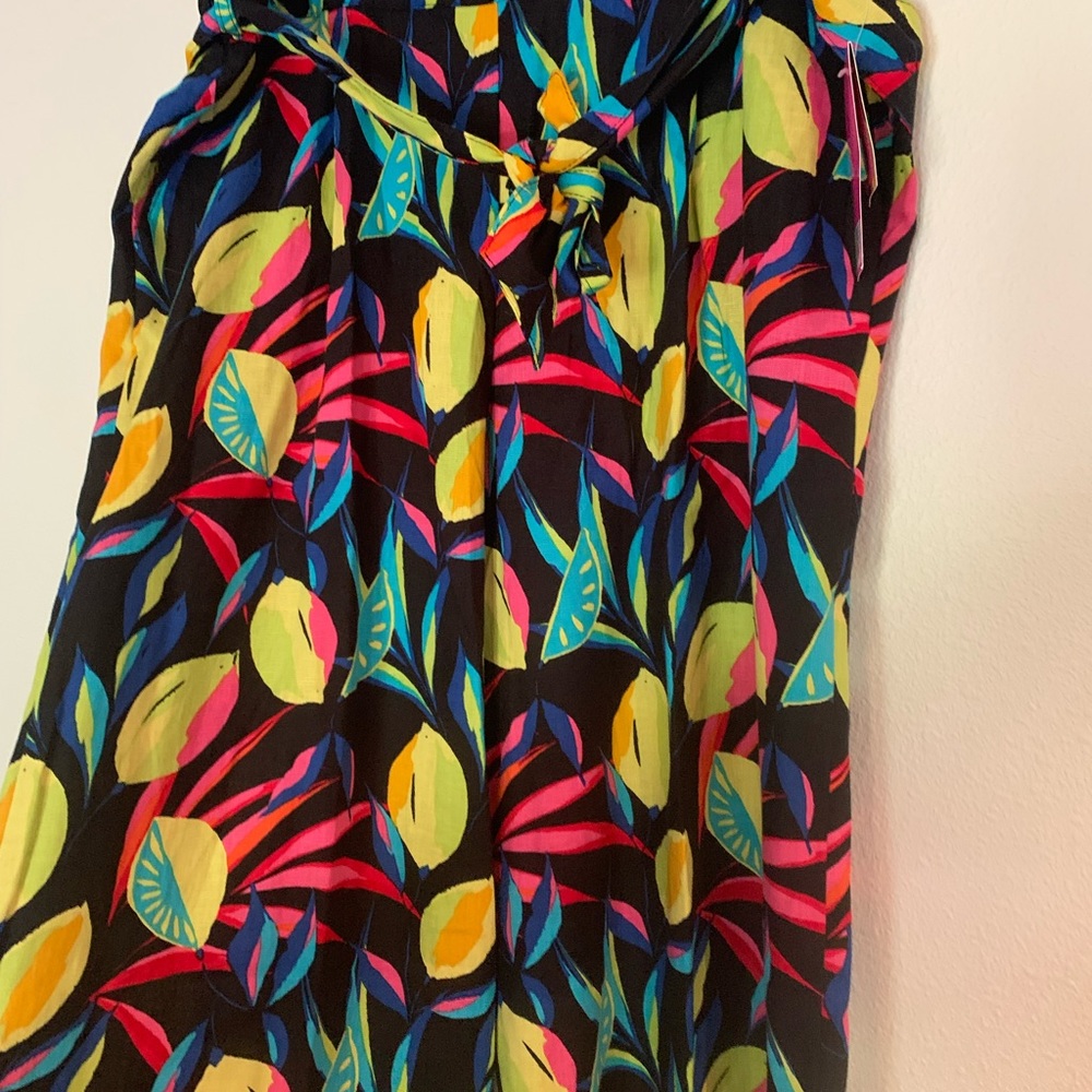 NWT! Tabitha brown lemon print palazzo style pants